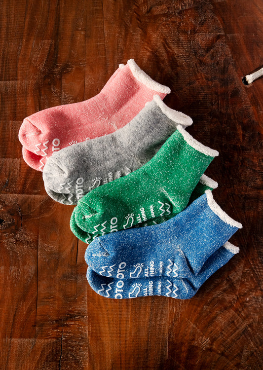 キッズ ダブルフェイス ルームソックス