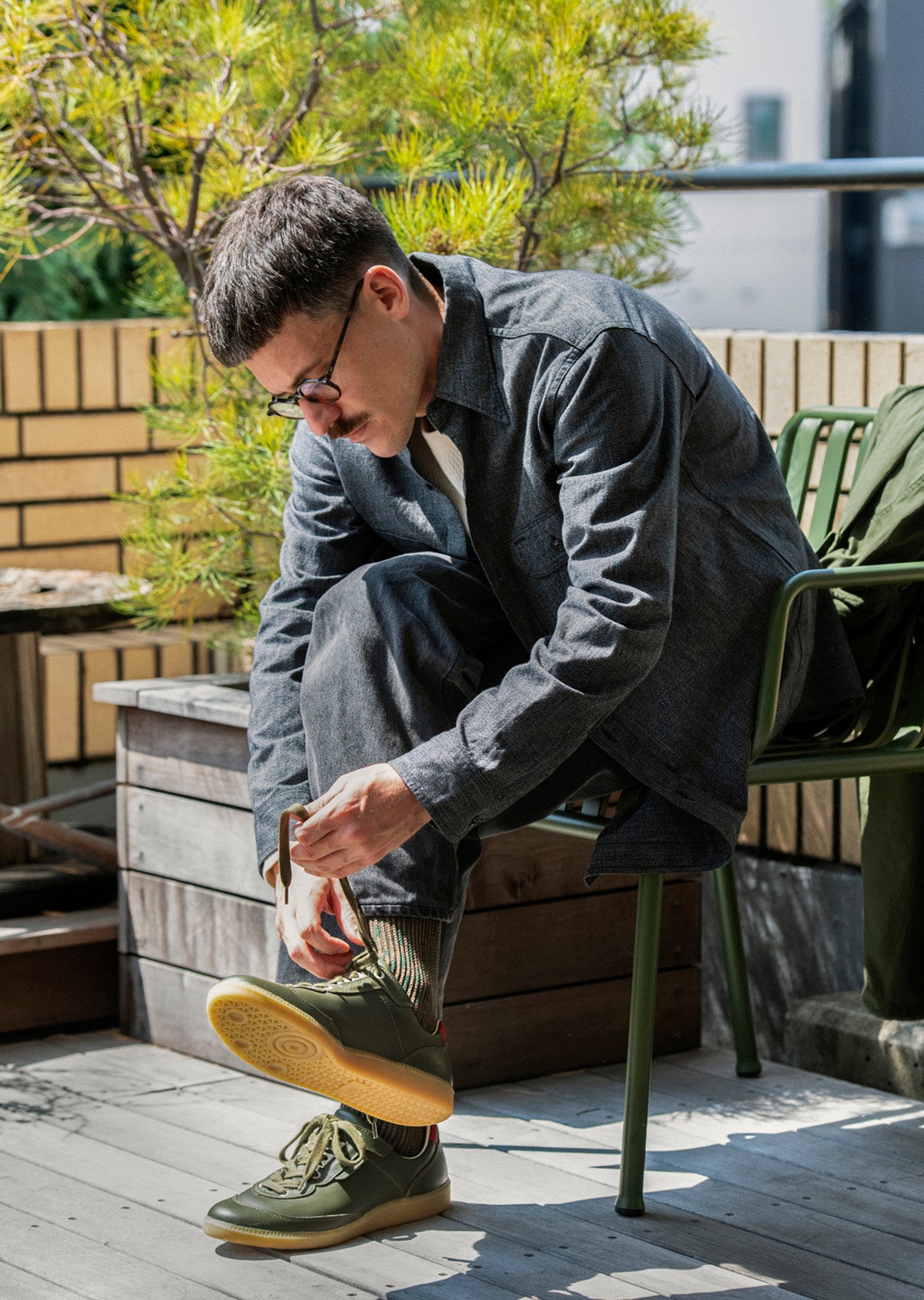 レインドロップ クルーソックス