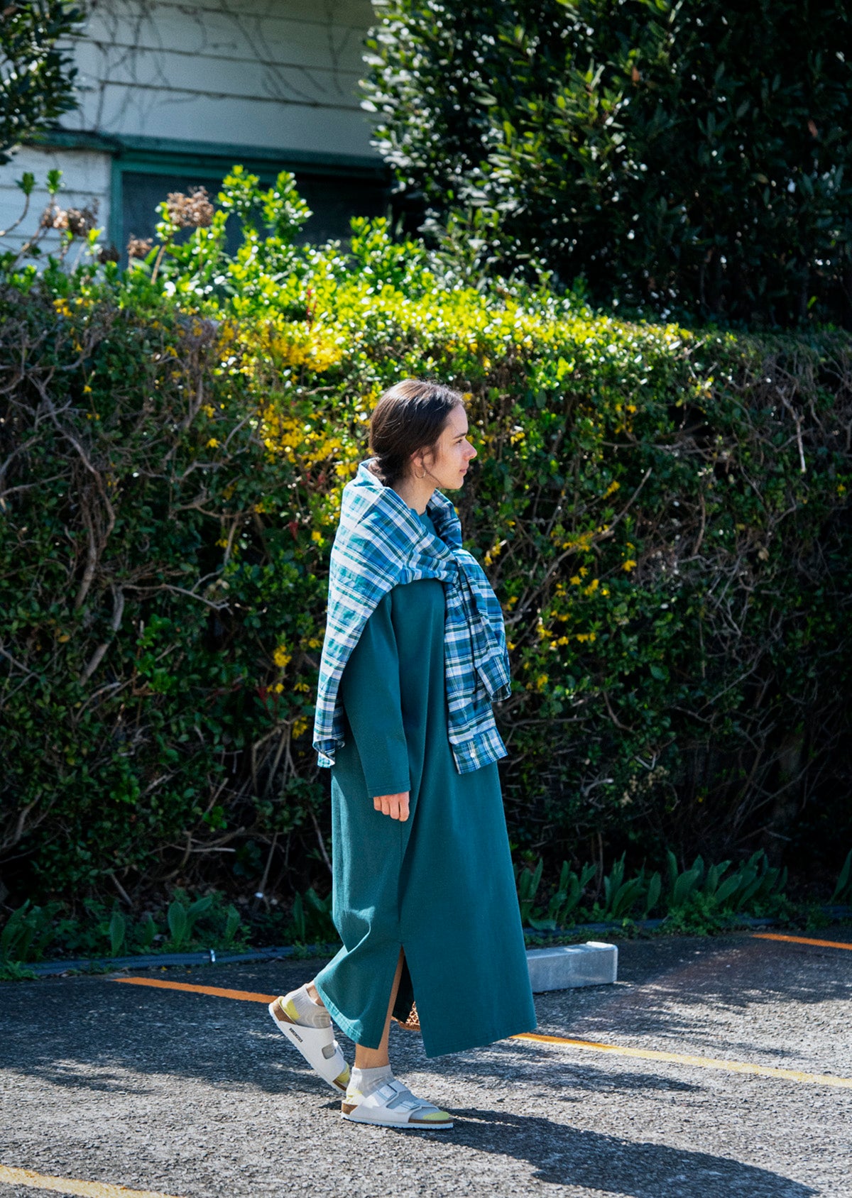 ハイブリッド アンクルソックス オーガニックコットン&リサイクルポリエステル