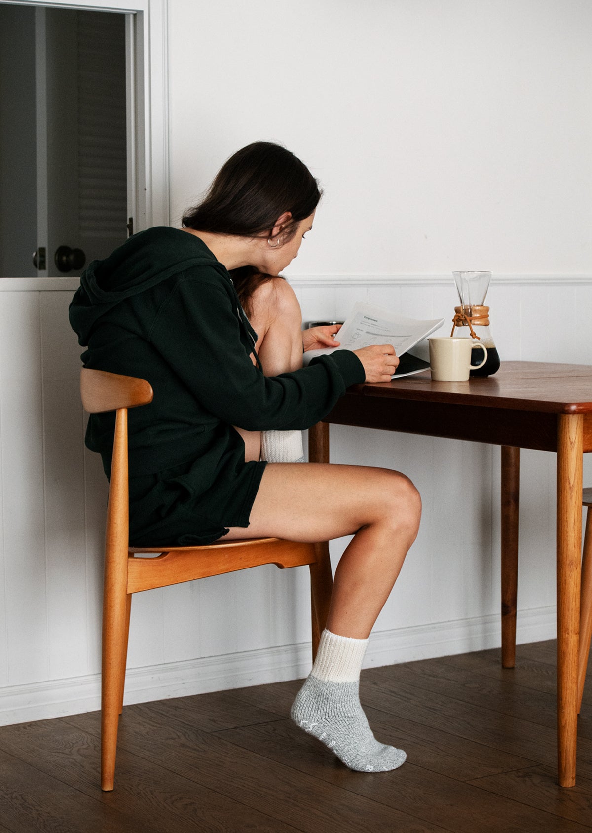 レトロウィンター ルームソックス