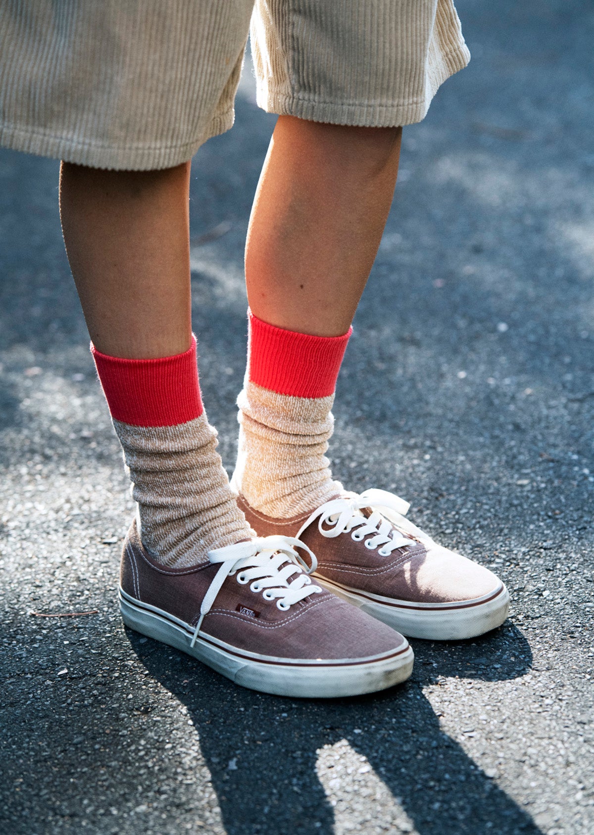 ダブルフェイス クルーソックス ”シルク&コットン”