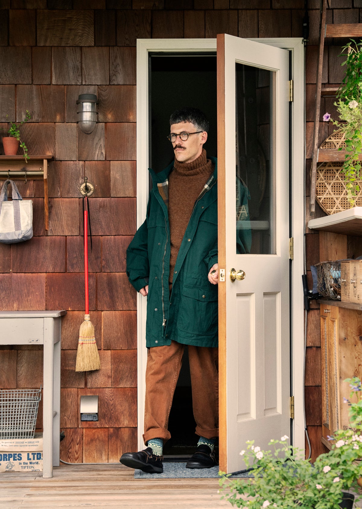 チェック&ステップ ソックス