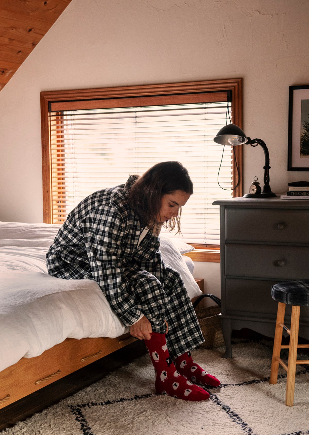 パイルルームソックス "シープ"