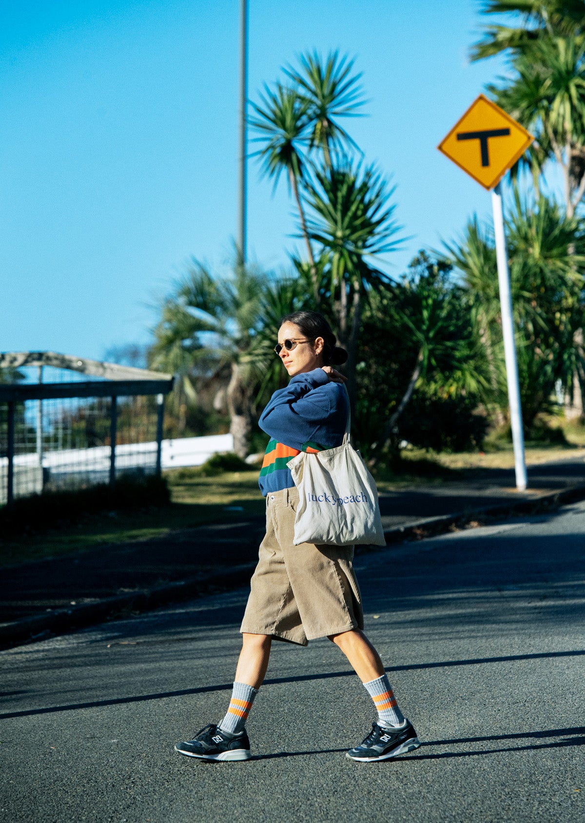 パイルストライプ マールソックス