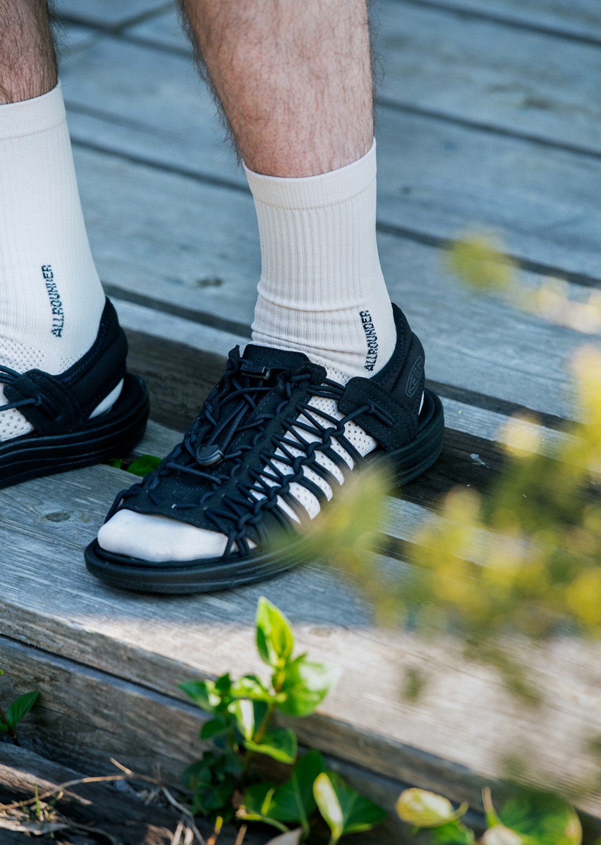 オールラウンダー テックメッシュ クルーソックス