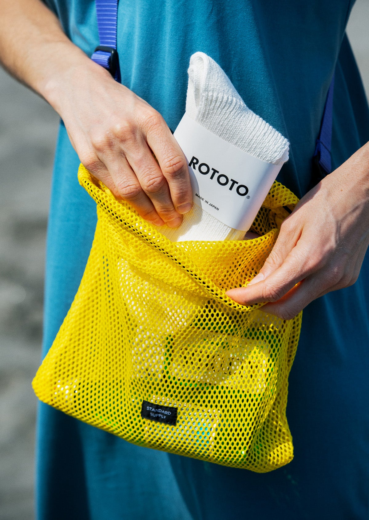 STANDARD SUPPLY×ROTOTO ”トラベラーズ メッシュ 2パック”