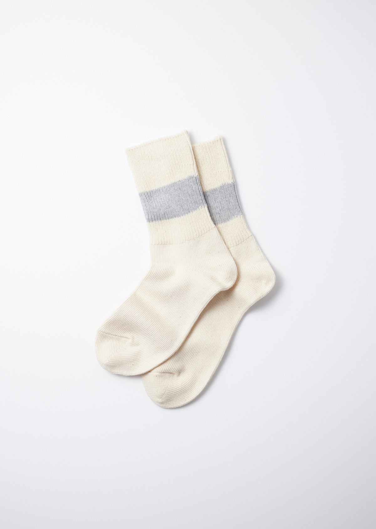 PACK1 ラインリブソックス-GRAY-