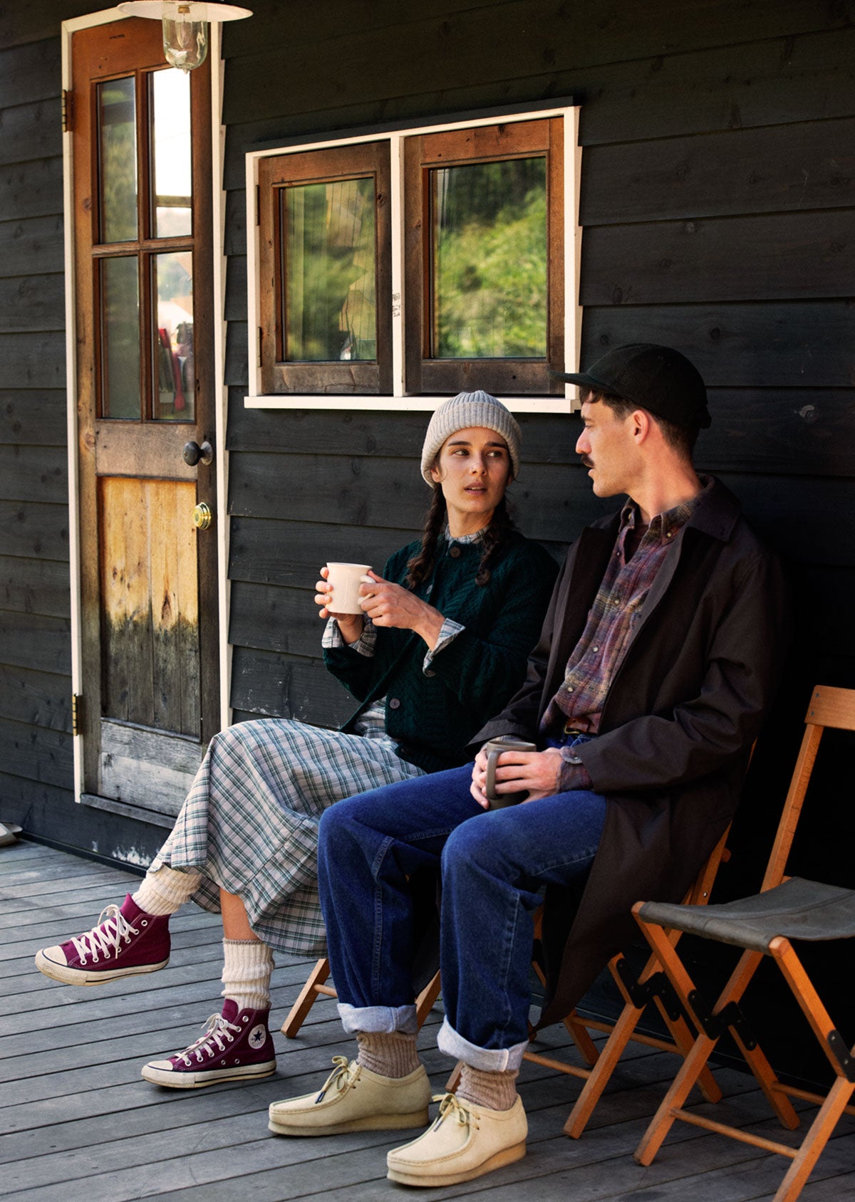 RECYCLE W/PL RIBBED CREW SOCKS