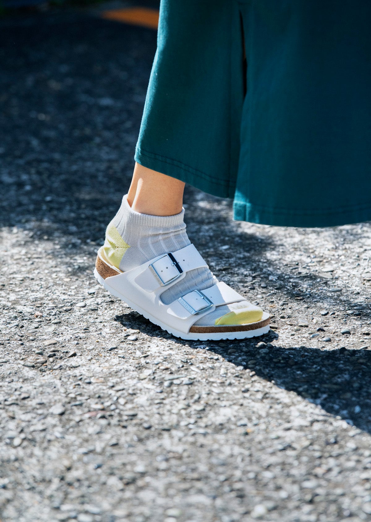 ハイブリッド アンクルソックス オーガニックコットン&リサイクルポリエステル