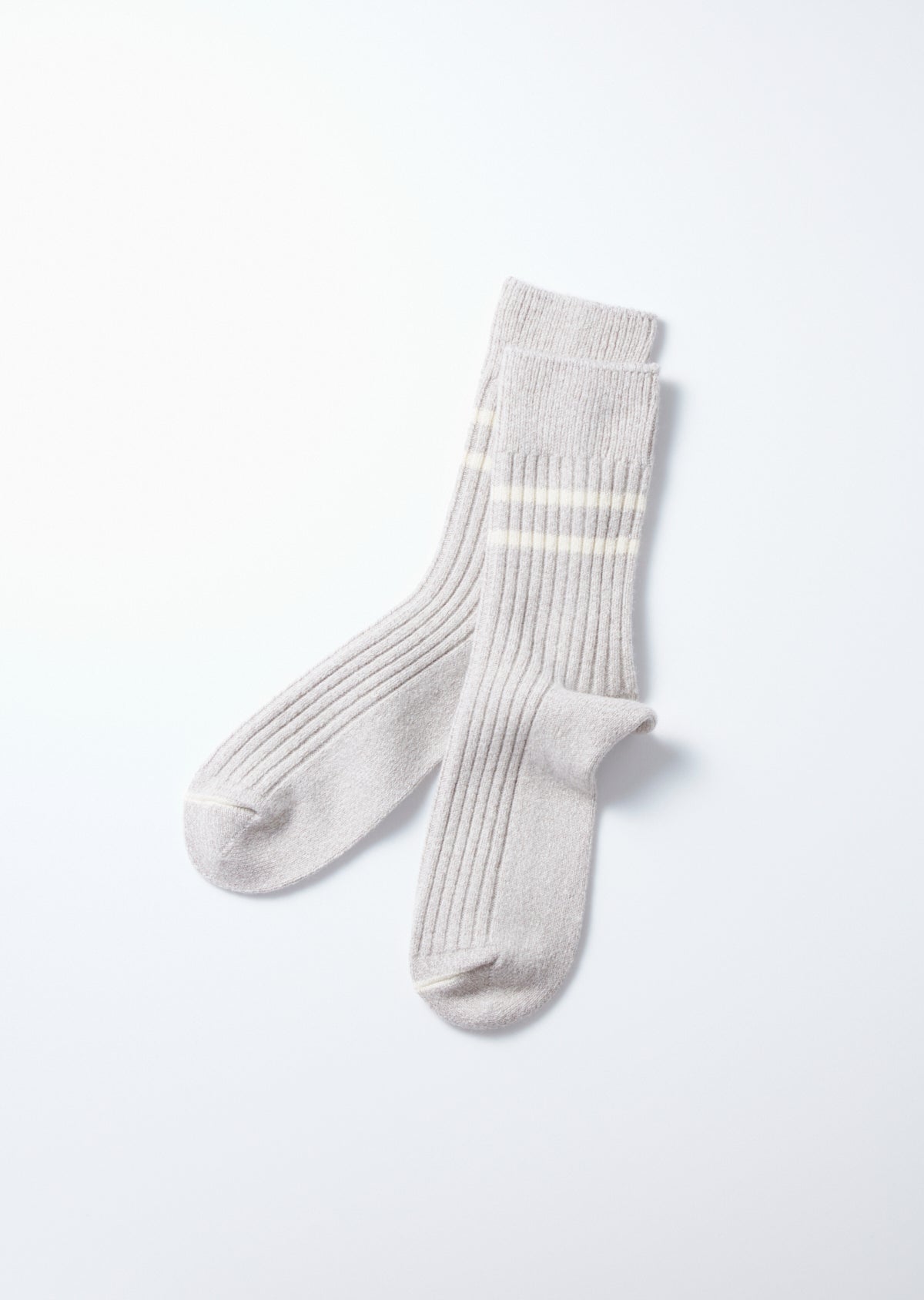 RECYCLED COTTON/WOOL DAILY 3 PACK SOCKS - R1574｜3パックソックス