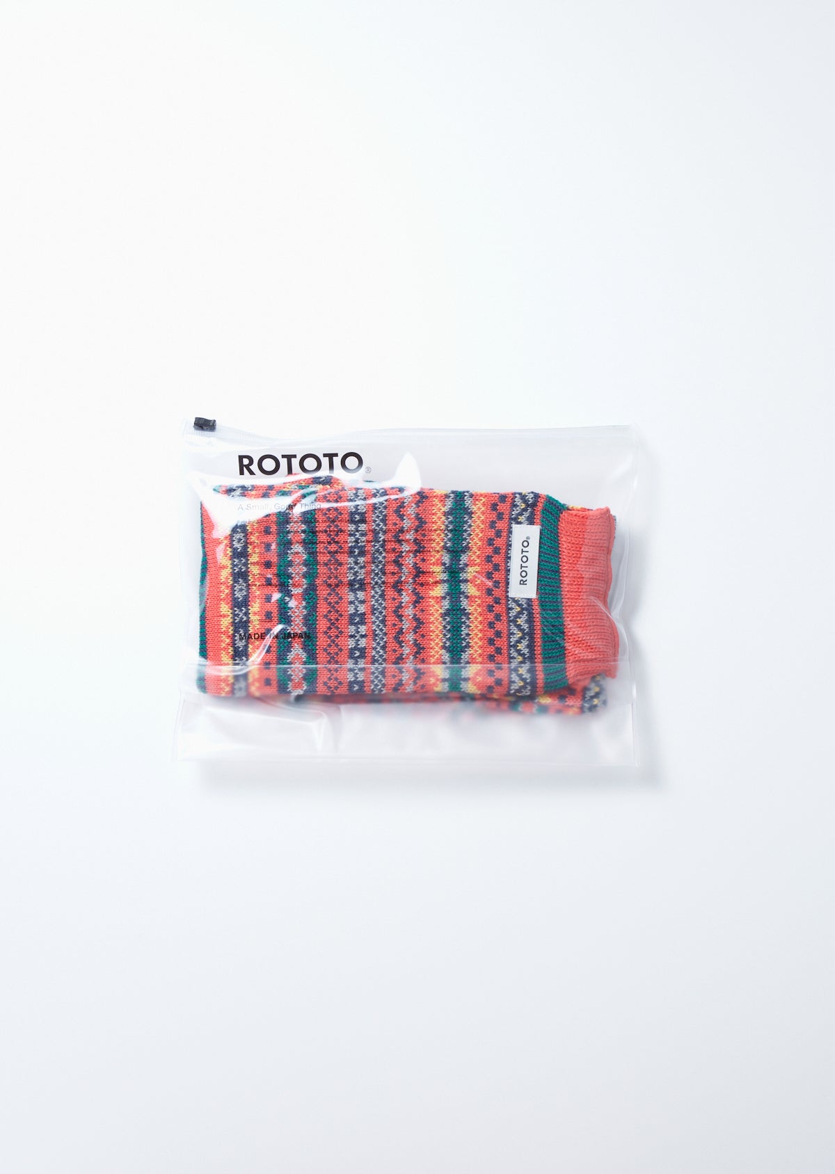 ROTOTO SOCKSTOLE ”FAIRISLE PATTERN”