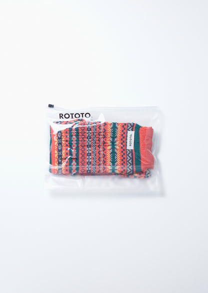 ROTOTO SOCKSTOLE ”FAIRISLE PATTERN”