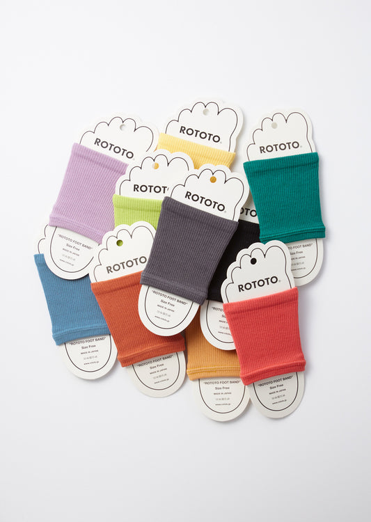 ROTOTO FOOT BAND “RECYCLE POLYESTER ＆ ORGANIC COTTON”