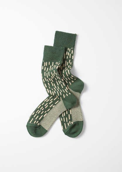 GREEN / IVORY