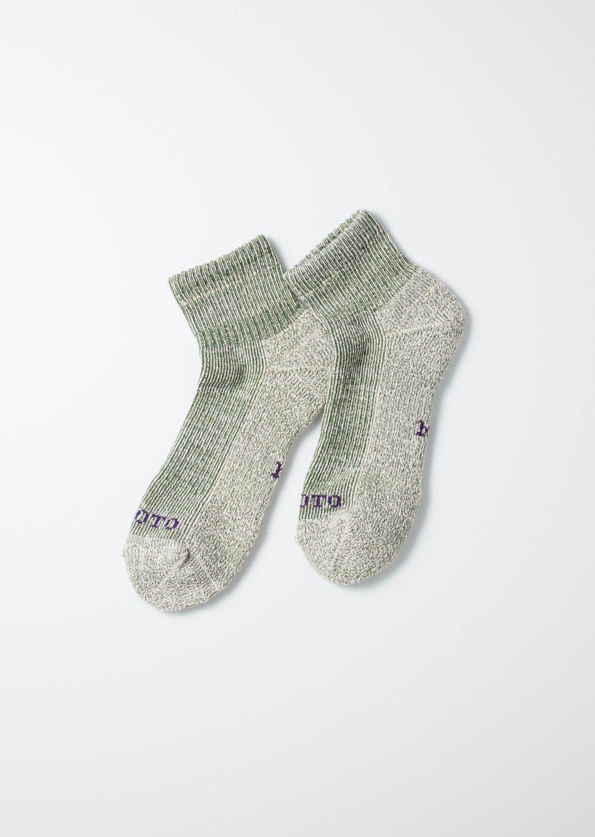 ヘンプ/オーガニックコットン パイルアンクルソックス