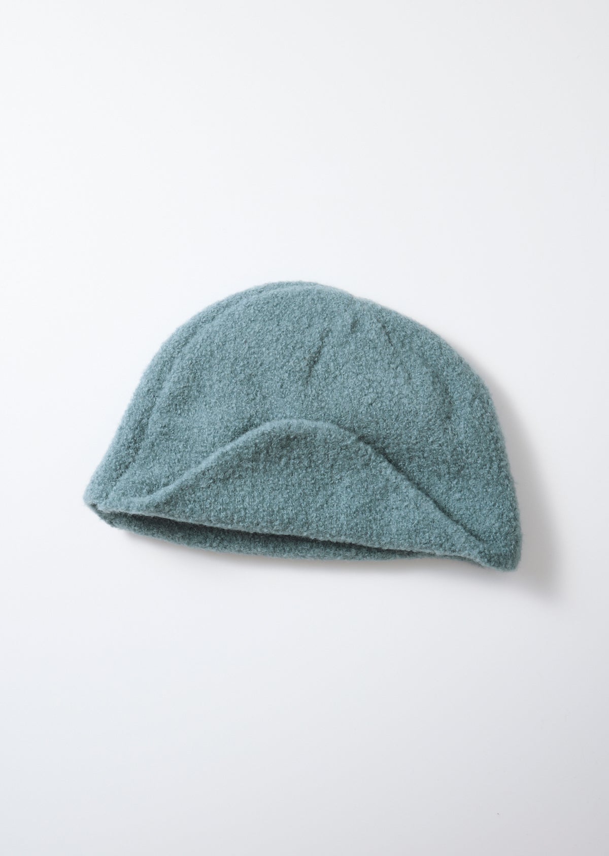 アルパカ ブークレ イヤーフラップビーニー