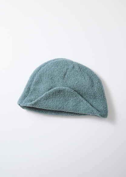 アルパカ ブークレ イヤーフラップビーニー