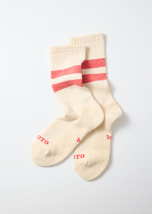 IVORY / RED