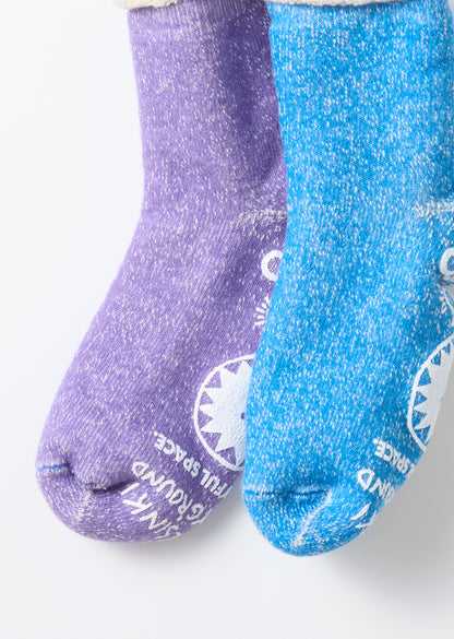 ヘルシンキプレイグラウンド × ロトト “ダブルフェイス ルームソックス”  キッズ