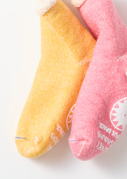 ヘルシンキプレイグラウンド × ロトト “ダブルフェイス ルームソックス”  キッズ