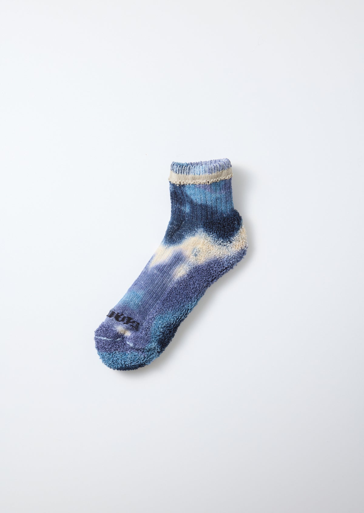 ヘンプ/オーガニックコットン パイル アンクルソックス タイダイ