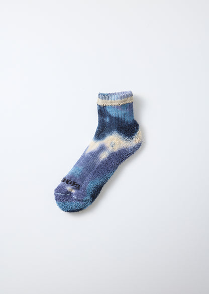 ヘンプ/オーガニックコットン パイル アンクルソックス タイダイ