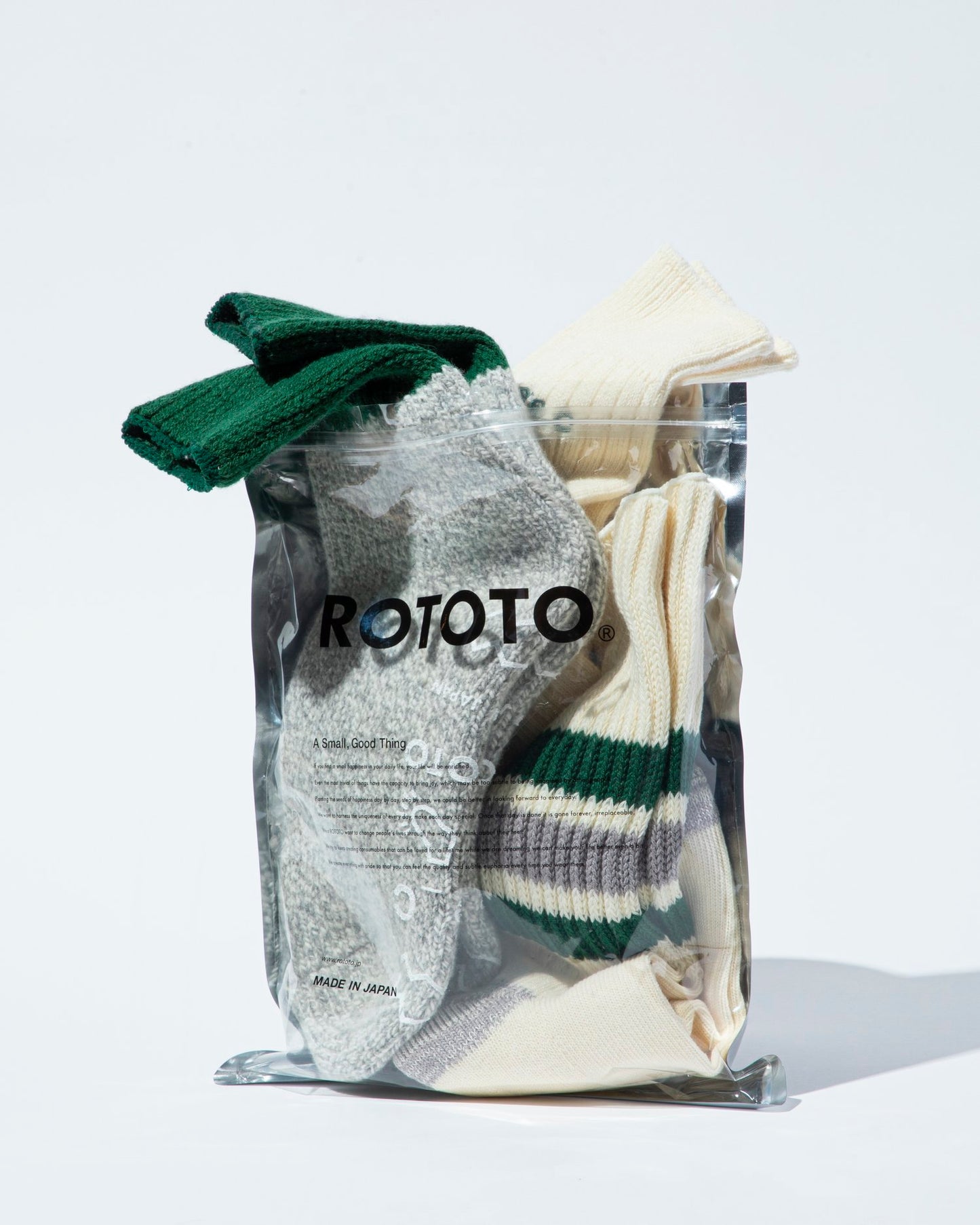 [ご購入の際、注意事項をご確認ください] eye_C × ROTOTO Triple Pack ’Ivy Green’