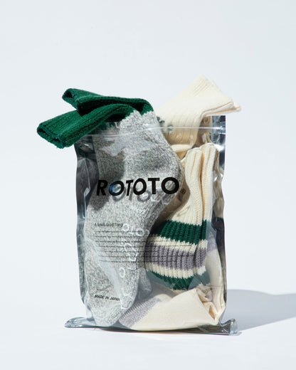 [ご購入の際、注意事項をご確認ください] eye_C × ROTOTO Triple Pack ’Ivy Green’