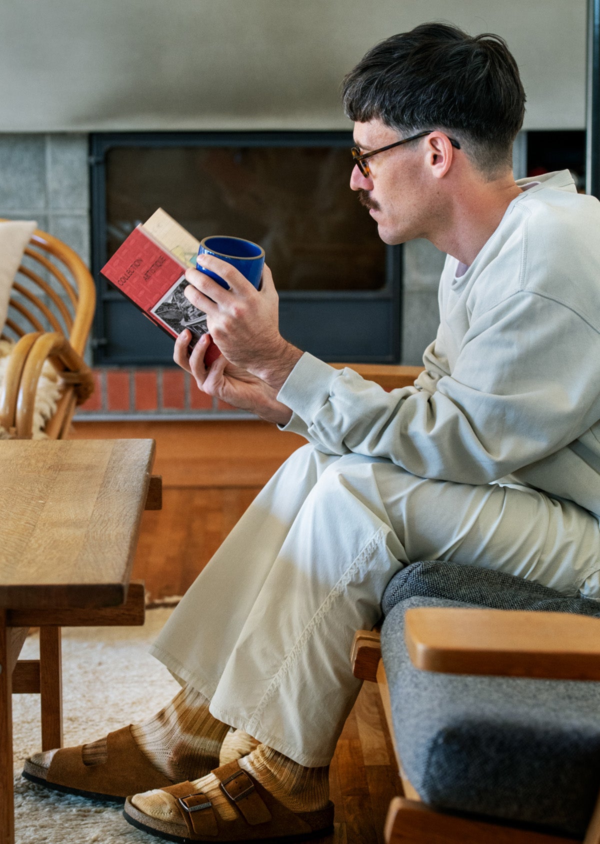 チャンキーリブ クルーソックス タイダイ