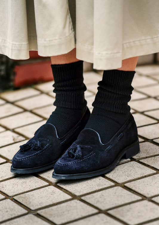 オーガニック デイリー3パック リブクルーソックス