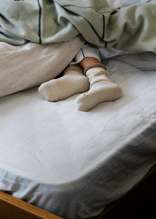 ダブルフェイス コージー スリーピングソックス