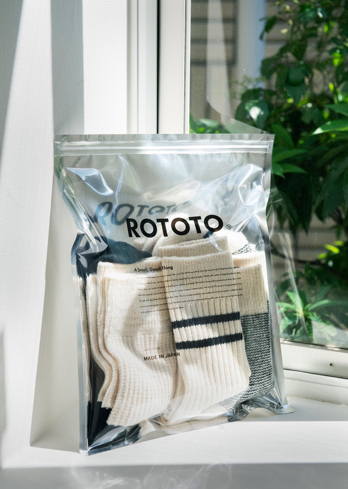 RECYCLE COTTON / WOOL DAILY 3 PACK SOCKS
