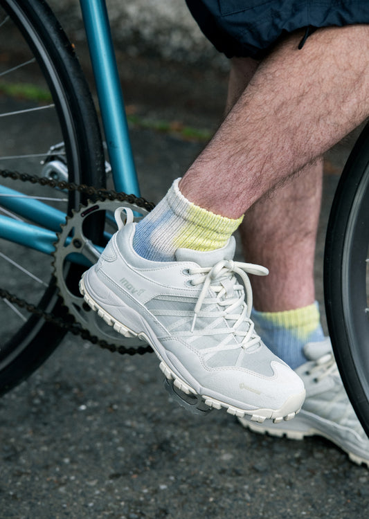 ヘンプ/オーガニックコットン パイル アンクルソックス タイダイ