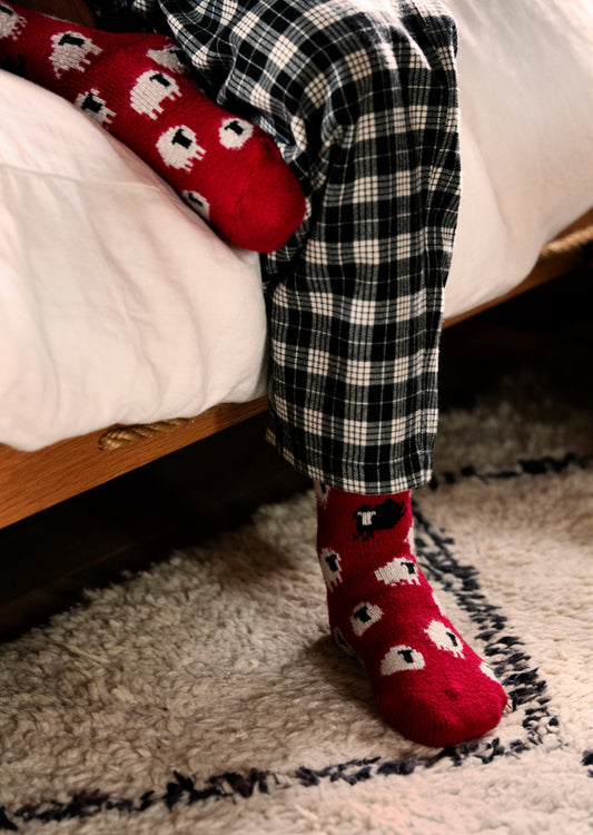 パイルルームソックス "シープ"