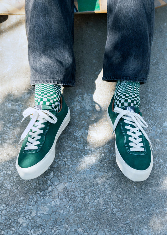 ワープドチェッカー クルーソックス