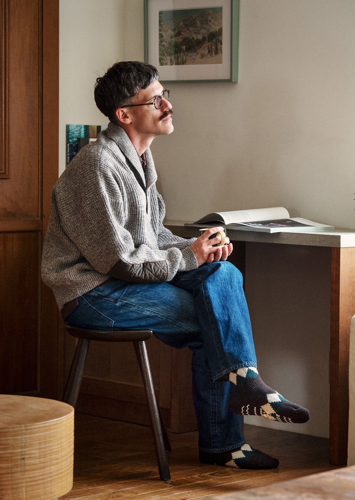 コンフィールームソックス ”ダイヤモンド” - R1623｜靴下｜ROTOTO公式