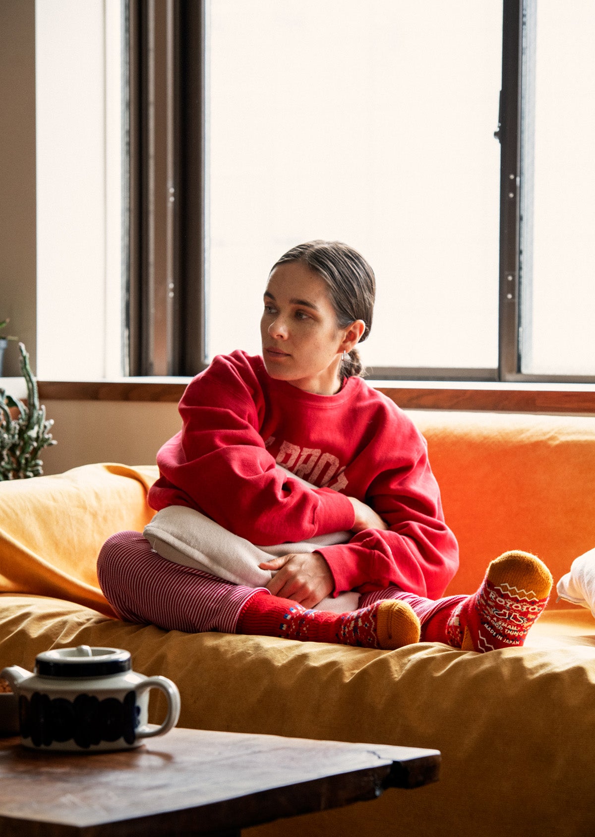 コンフィルームソックス ”スノーフレーク”