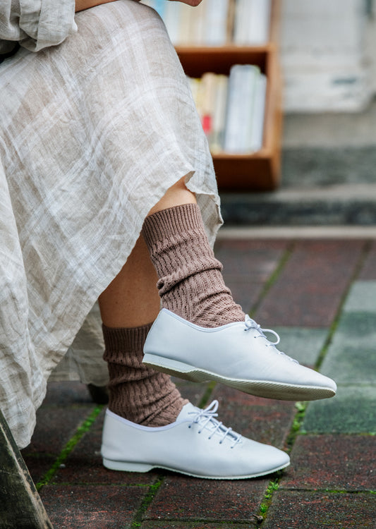 フォーク クロッシェ ソックス