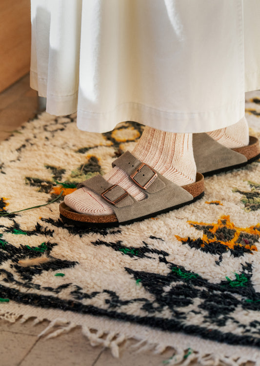 オーガニックコットン ワイドリブソックス