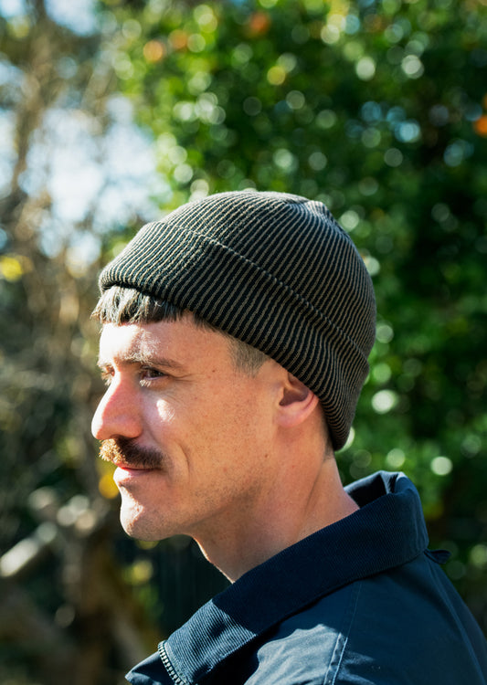 スーパーソフト 2WAY ビーニー "ストライプ"