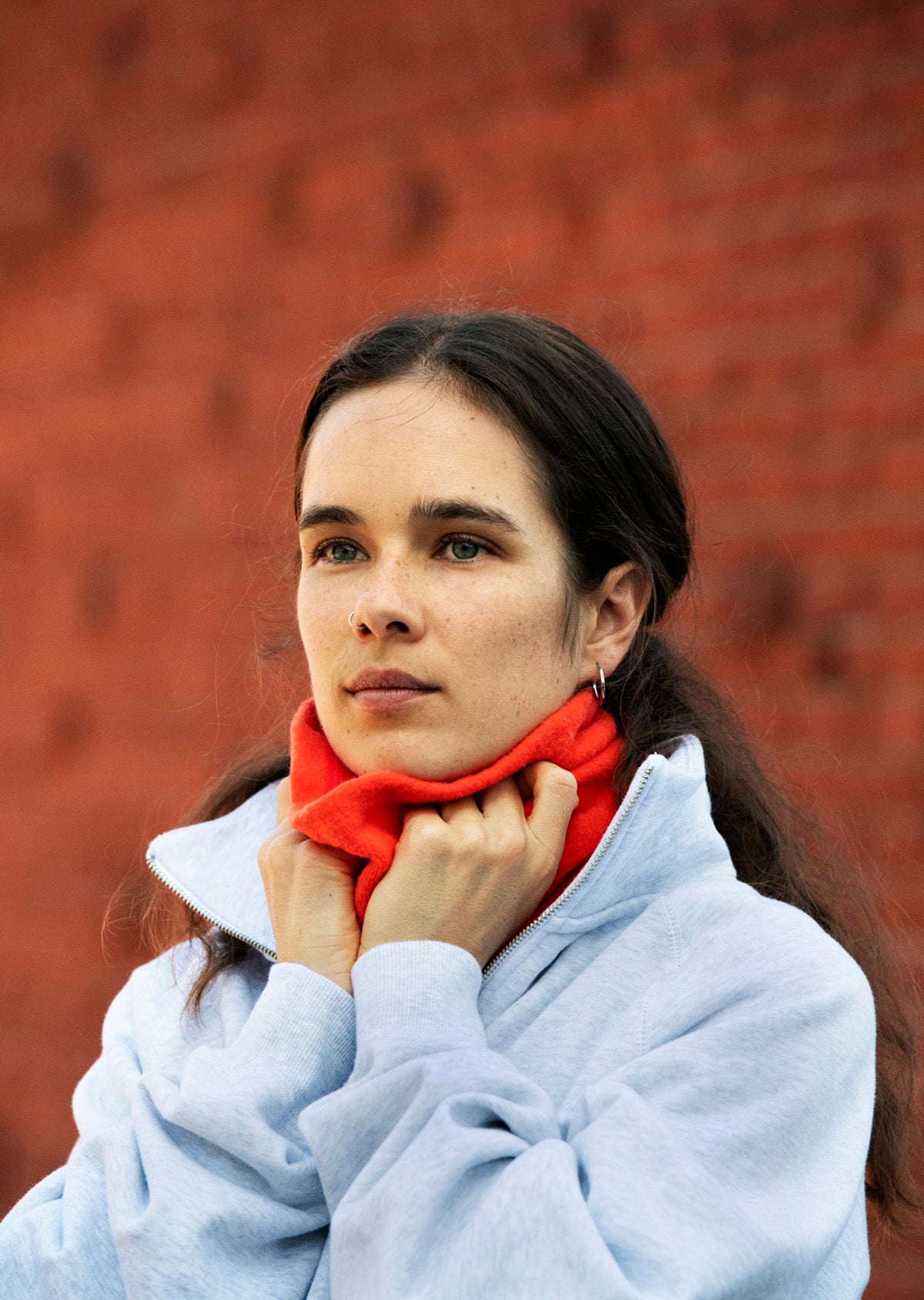 MERINO BOUCLE NECKWARMER