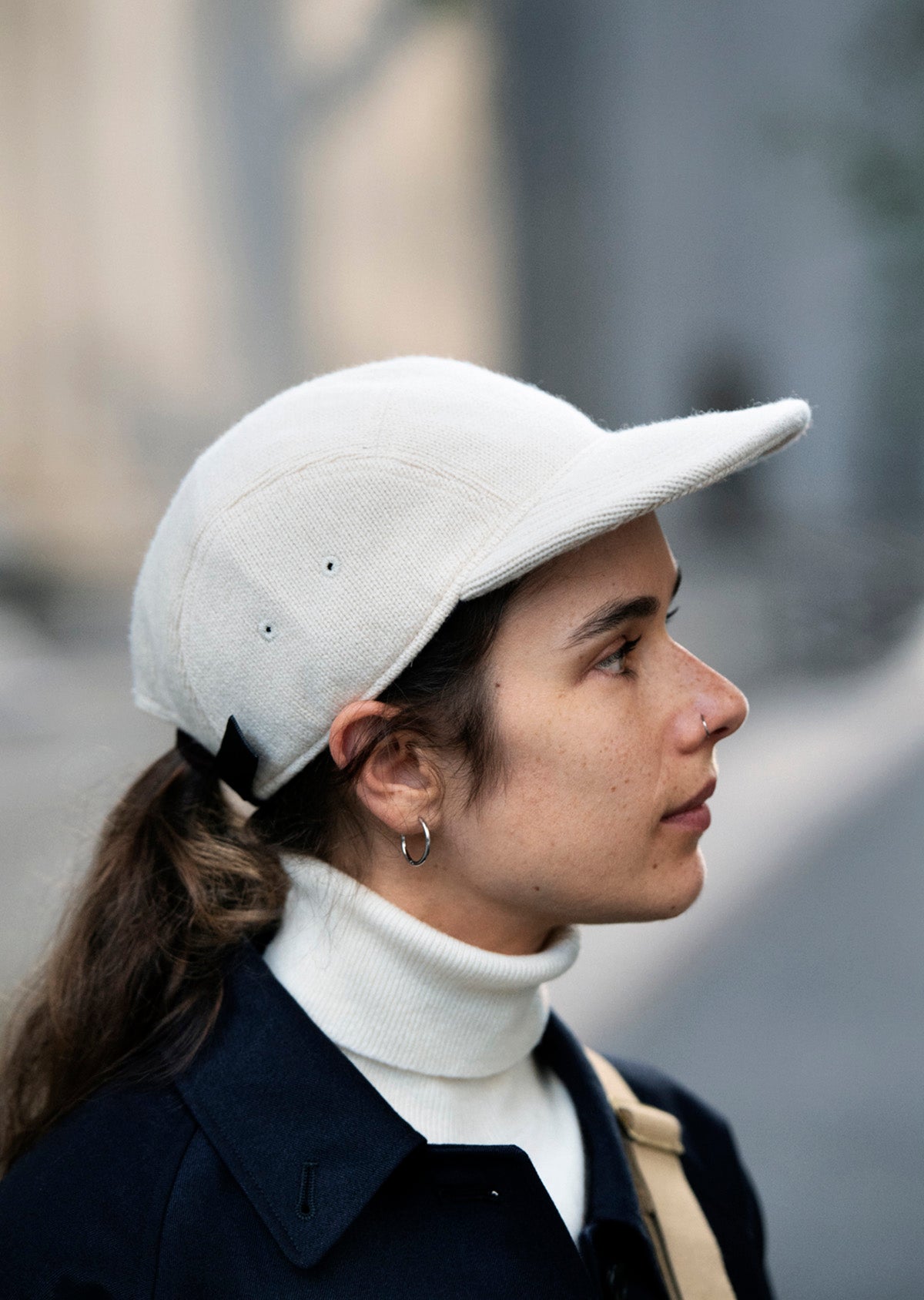 MERINO LAMBS WOOL JET CAP