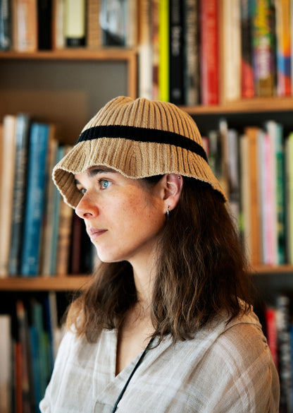 和紙＆リサイクルコットン ニットハット