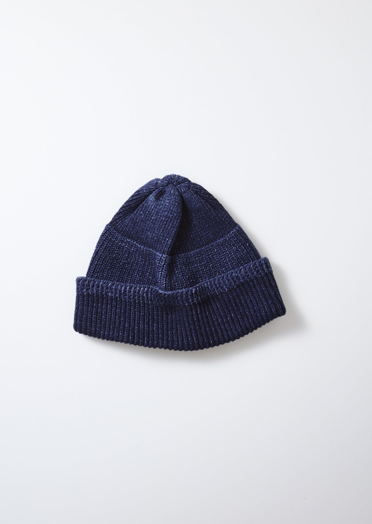 インディゴ染め ミリタリー ワッチキャップ - R5146｜ニット帽｜ROTOTO