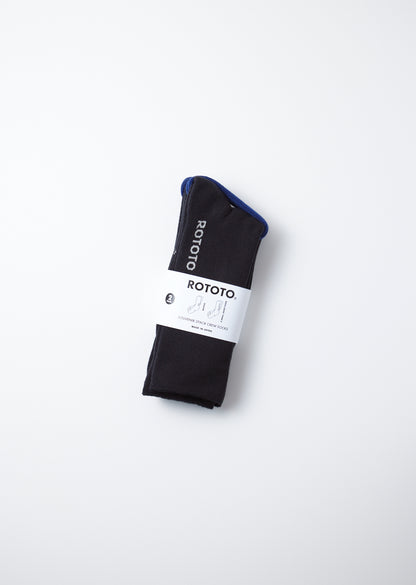 SOUVENIR 2 PACK FINE PILE CREW SOCKS