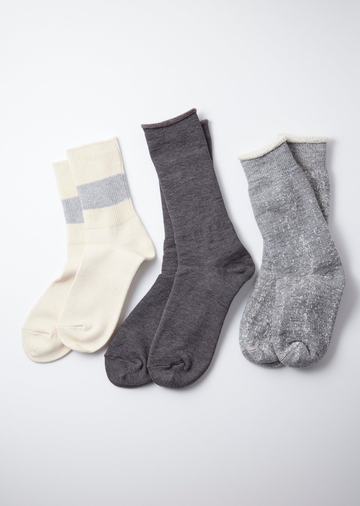 SPECIAL TRIO SOCKS - GRAY-