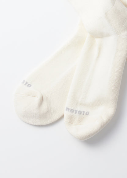 ORGANIC COTTON DOUBLE LAYER CREW SOCKS
